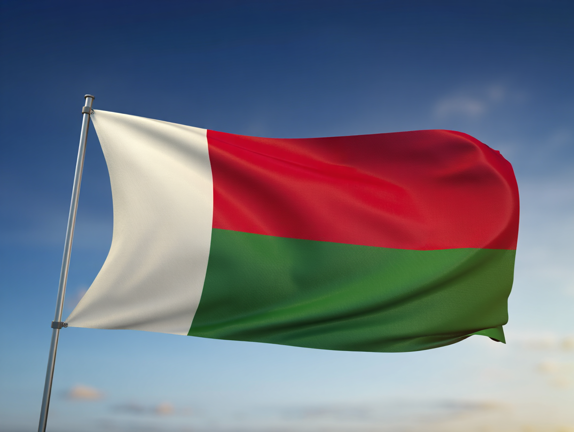drapeau madagascar