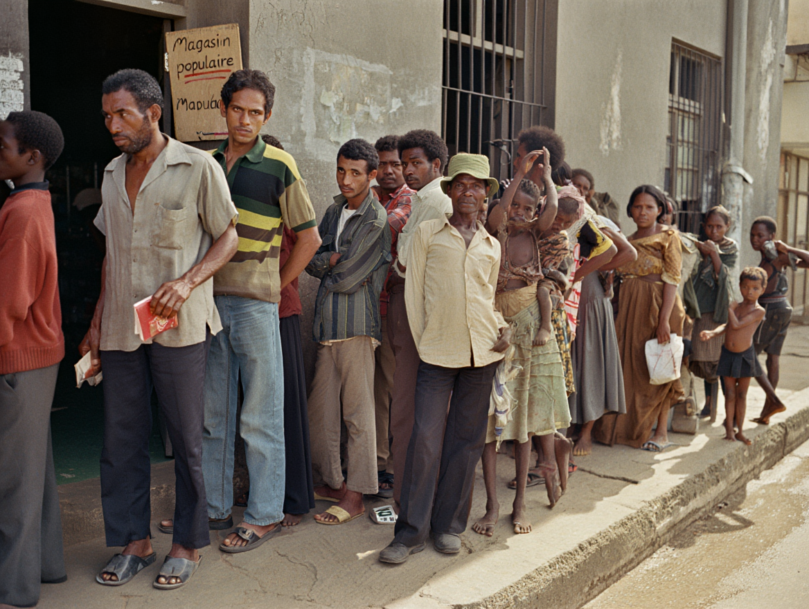 pénurie PPN Antananarivo 1970