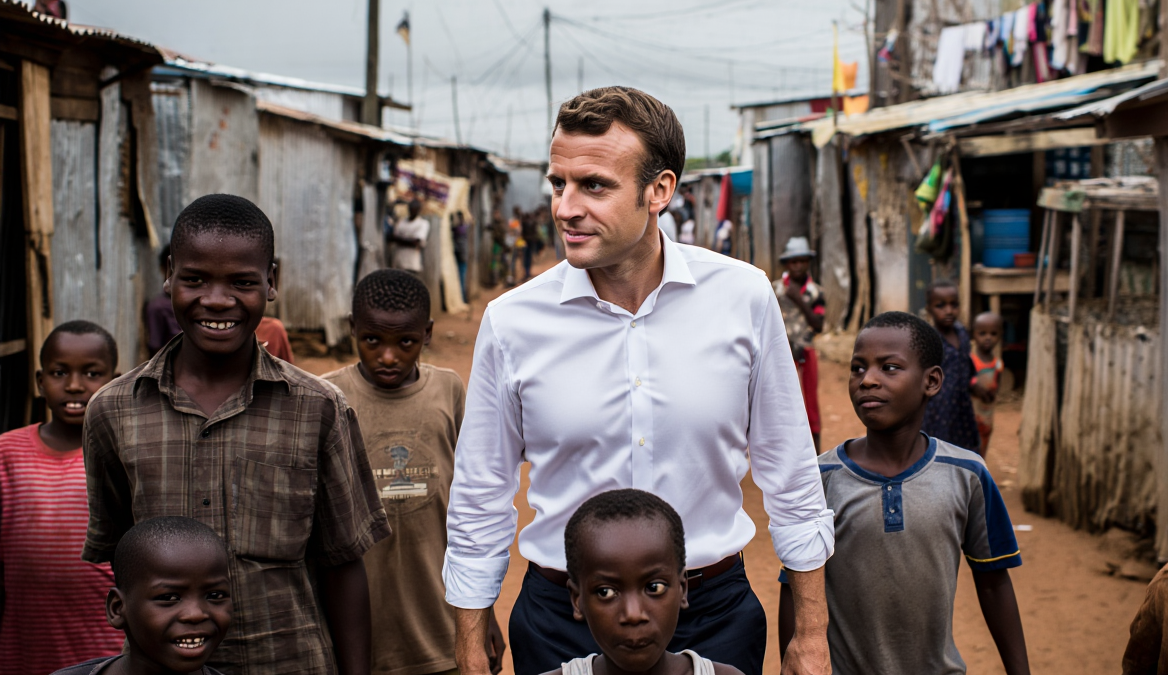 visite macron à madagascar