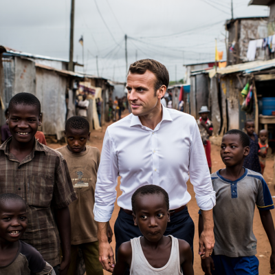 visite macron à madagascar