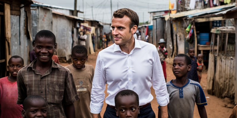 visite macron à madagascar